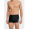 Badepants SCHIESSER "Nautical Active", Herren, Gr. 8, N-Gr, 000, schwarz, Gewirkt, Obermaterial: 82% Polyamid, 18% Elasthan, casual, Badehosen, mit komfortablem Innenslip, Bindekordel