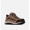 Wanderschuh COLUMBIA "CRESTWOOD™ WATERPROOF", Gr. 48, allspice, crushed blau, Mesh, Synthetik, sportlich, Schuhe, wasserdicht