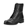 Schnürstiefelette GABOR "Gabor Stiefelette Leder", Damen, Gr. 37,5, schwarz, Leder, casual, Schuhe