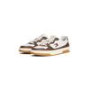 Sneaker TOMMY JEANS "(NEW) TJM CUPSOLE LEATHER ESS", Herren, Gr. 46, ivory, braun, Leder, Textil, Lederimitat, kontrastfarbene Details, sportlich, Schuhe, Freizeitschuh, Halbschuh, Schnürschuh im Basket-Look