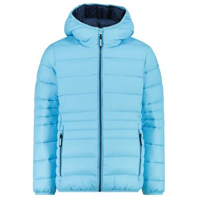 CMP - Girl's Down Jacket Fix Hood Taffeta - Kunstfaserjacke Gr 116 blau Image