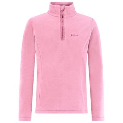 Protest - Kid's Remutey 1/4 Zip Active Top - Fleecepullover Gr 116 rosa Image