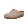 Hausschuh HAFLINGER "Haflinger Hausschuhe Filz", Herren, Gr. 40, beige, Filz, casual, Schuhe