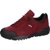 Schnürschuh WALDLÄUFER "H-AMIATA", Damen, Gr. 6 (39), rot (rubinrot), Gummi, Veloursleder, Textil, sportlich, Schuhe, Freizeitschuh, Halbschuh, Outdoorschuh mit TEX-Ausstattung, H-Weite