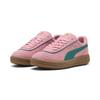 Sneaker PUMA "PUMA Club Klassika Sneakers aus Wildleder Damen", Gr. 42, pinkscape wild grün gold pink, Obermaterial: Textil, Kuhleder, Synthetik; Futter: Textil, Synthetik; Innensohle: Textil; Laufsohle: Gummi, Schuhe