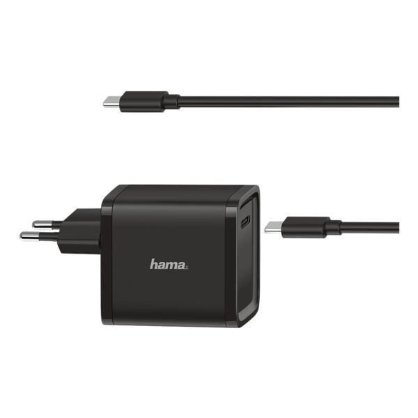 Hama Universal USB-C Notebook-Netzteil 45 W, 3.1x5.8 cm Image