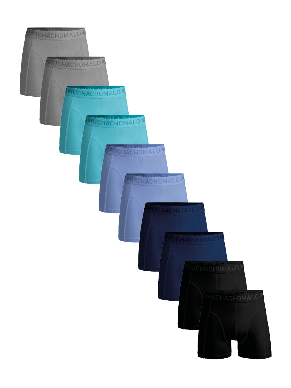 Muchachomalo Herren Boxer Shorts - 10er Pack - Herren Unterwäsche Image