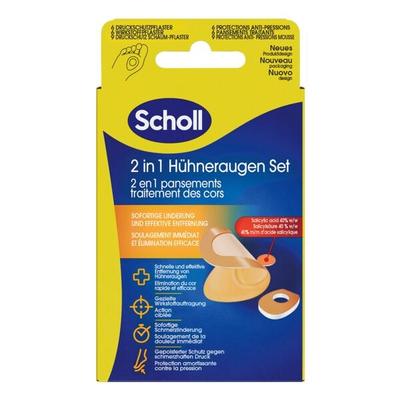 Scholl 2 in 1 Hühneraugen-Set
