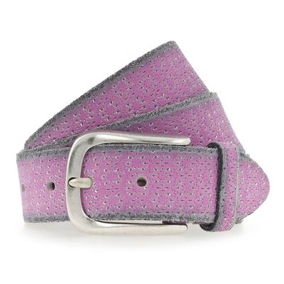 b.belt Gürtel Leder 100 cm Pink Damen Image