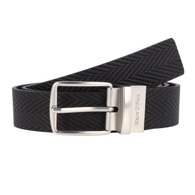 Marc O'Polo Wendegürtel Leder 90 cm Schwarz Damen Image