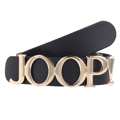 JOOP! Gürtel Leder 85 cm Grau Damen Image