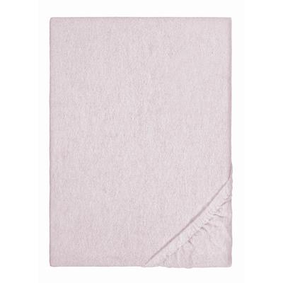 biberna Spannbetttuch Melange rose, 140x200 cm - 160x200 cm Image
