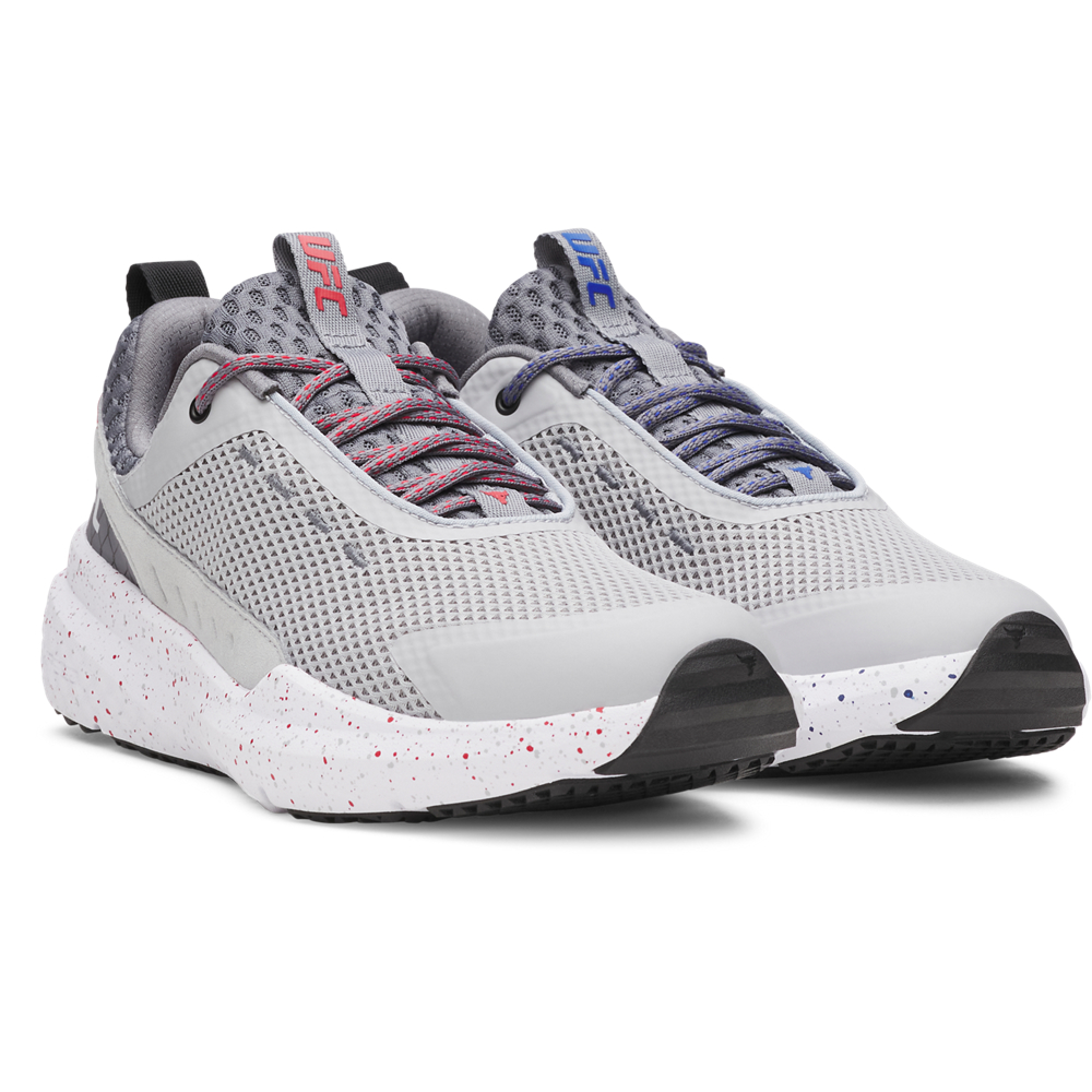 Herren Under Armour Grau/Weiß UFC Project Rock BSR 5 Trainingsschuhe Image