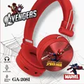 Disney Marvel Spider Man Cuffie Bluetooth Wireless Pieghevole Stereo Auricolari da gioco per laptop Riduzione del rumore per bambini GA-208
