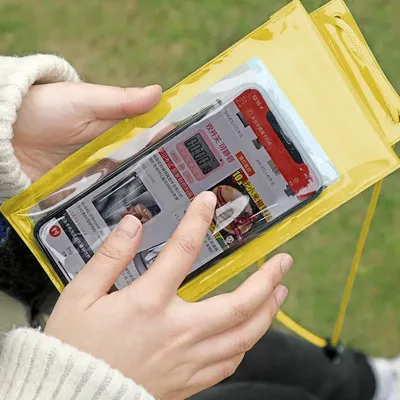 Für iPhone 6 Plus Wasserdichte Sommer Tasche Schwimmen Gadget Strand Dry Bag Telefon Fall Abdeckung Camping Skifahren Halter Für Handy