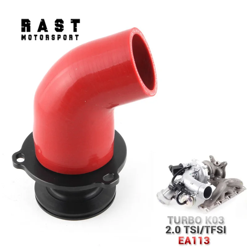 K03 Turbo Outlet Schalldämpfer Löschrohr für VW Golf Audi 1.8 2.0 Benzin Turbo (EA113 TFSI mit K03 Turbo) Image