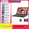 Blackview Tab60 Pro Android 15 Tablet da 10,1 pollici 4G LTE 24 GB (8 + 16) RAM 128 GB ROM (2 TB TF) Tablet PC touch con tastiera e mouse