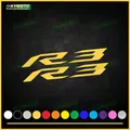 Per YZF R3 R 3 accessori moto decalcomania carenatura da corsa decorazione casco serbatoio carburante logo motore adesivo riflettente