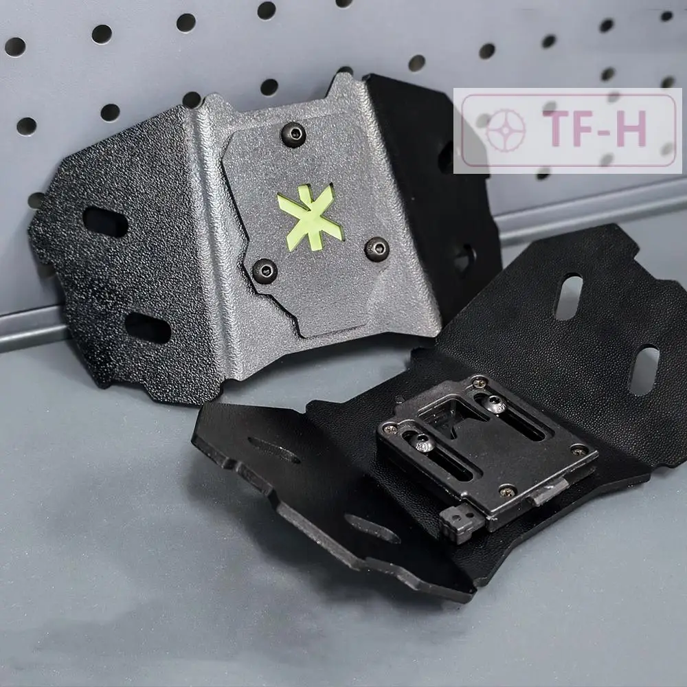 Leuchtende Stirnschutzplatte, Kunststoffabdeckung für Cosplay, taktischer Helm, Baseballkappe Image