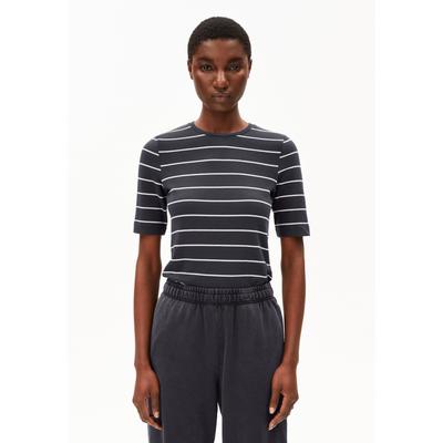 JAANISARA FINE STRIPE | T-Shirt aus Bio-Baumwoll Mix - mehrfarbig (L) Image