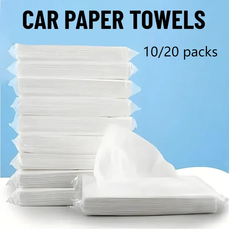 10/20packs Tissue Supplement Pack Each Pack Contains 50pcs of Tissue Suitable for Home Hotel Car Use As A Household Necessity