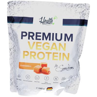 Health+ Premium Vegan Protein (1140g) Caramel 1140 g Pulver Image
