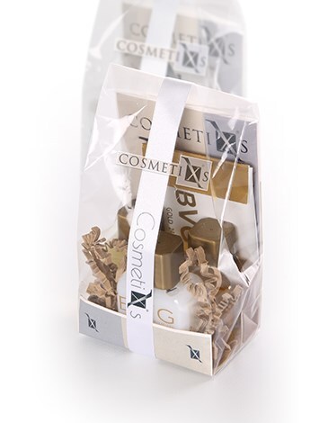 3er Set Flakons + Handseife BVG Gold Image