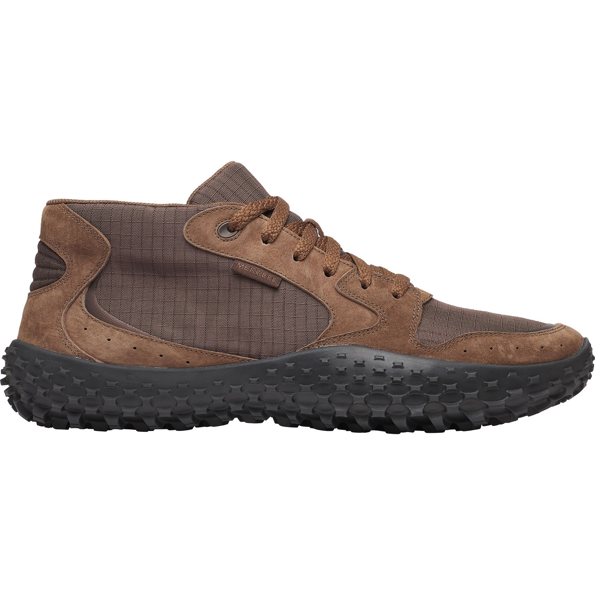 Merrell Herren Wrapt Sneaker Mid WP Schuhe (Größe 43, braun)