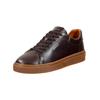 Sneaker GANT "Gant Sneaker Leder", Herren, Gr. 45, braun (dunkelbraun), Leder, casual, Schuhe