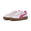 Sneaker PUMA "PUMA Club Klassika Sneakers Damen", Gr. 35.5, weiß pink pixel vapor gray, Obermaterial: Textil, Kuhleder, Synthetik; Futter: Textil, Synthetik; Innensohle: Textil; Laufsohle: Gummi, Schuhe