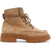 Schnürboots ROXY "WORK IT", Gr. 41, braun (tan), Leder, sportlich, Schuhe, Schnürstiefel, Schnürstiefelette
