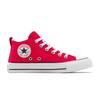 Sneaker CONVERSE "CHUCK TAYLOR ALL STAR MALDEN STREET", Gr. 39, rot (rot, weiß, schwarz), Textil, sportlich, Schuhe