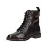 Schnürstiefelette BAGATT "BAGATT Stiefelette Leder", Damen, Gr. 41, braun (dunkelbraun), Leder, casual, Schuhe