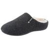Pantoffel VERBENAS "York Picos Pet", Damen, Gr. 38, blau (nachtblau), Textil, meliert, klassisch, Schuhe, Homeslipper, Clog, Hausschuh mit wärmender Innenausstattung