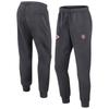 Jogginghose NIKE "Nike Jogginghose Kansas City Chief Nike Club Fleece Team Issue", Herren, Gr. M, US-Größen, grau, 80% Baumwolle; 20% Polyester, Hosen
