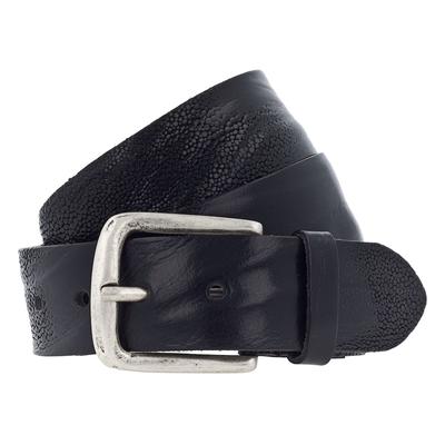 Vanzetti Gürtel Leder 100 cm Schwarz Herren Image