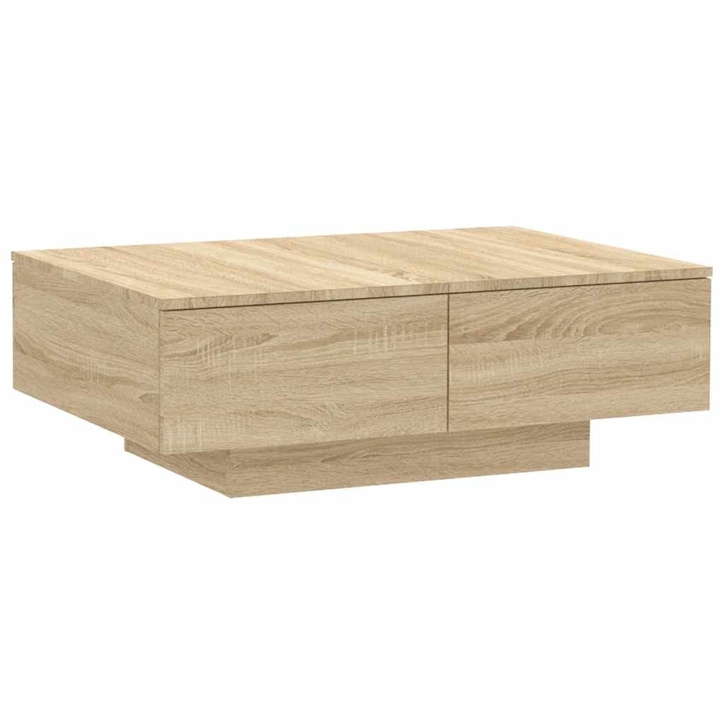 vidaXL Couchtisch Sonoma-Eiche 90x60x31 cm Holzwerkstoff Image