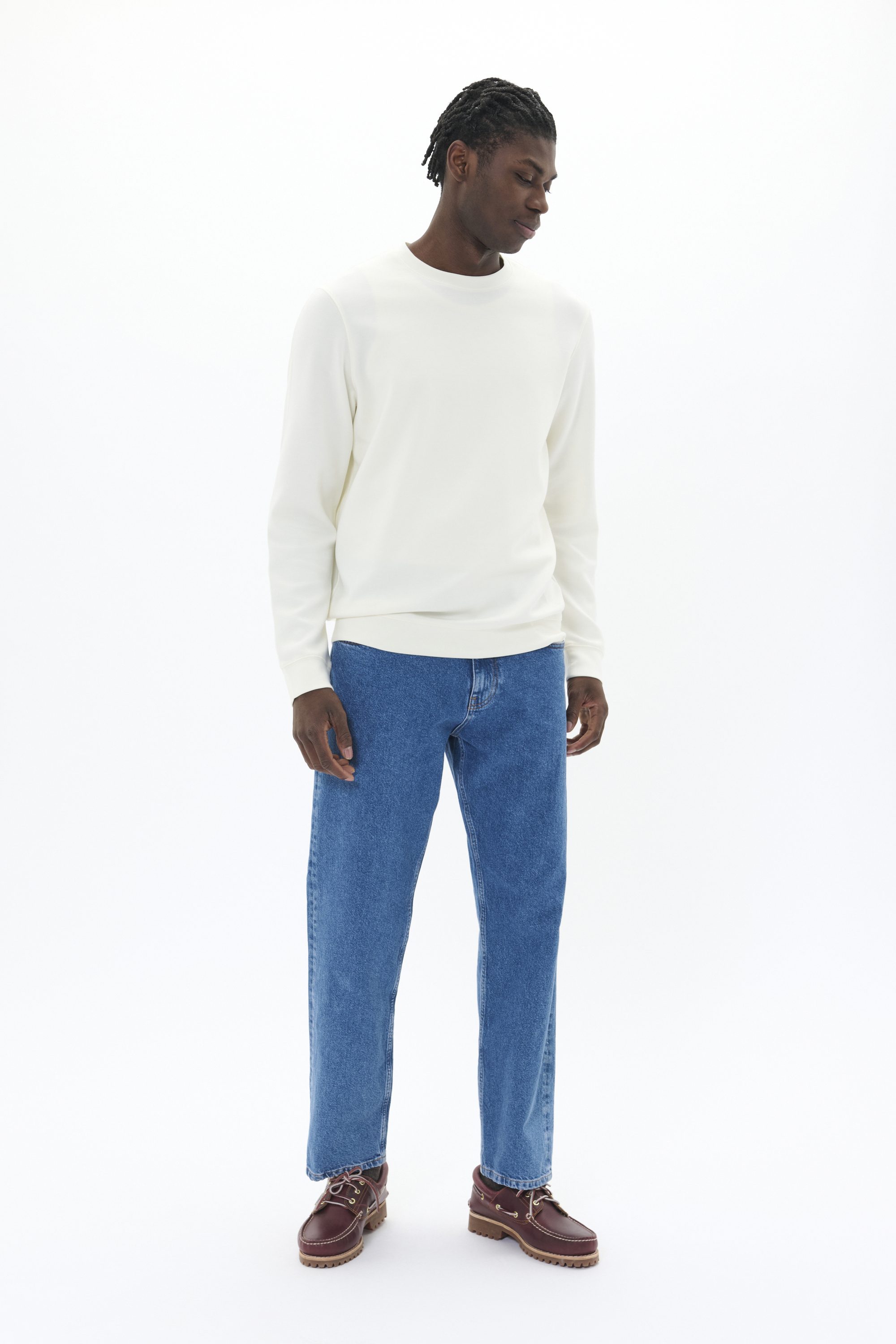 Sweatshirt Gerade Passform offwhite Image