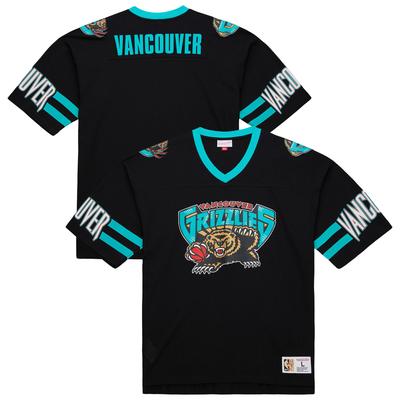 Vancouver Grizzlies Mitchell & Ness Playmaker Mesh V-Ausschnitt Top – Herren Image