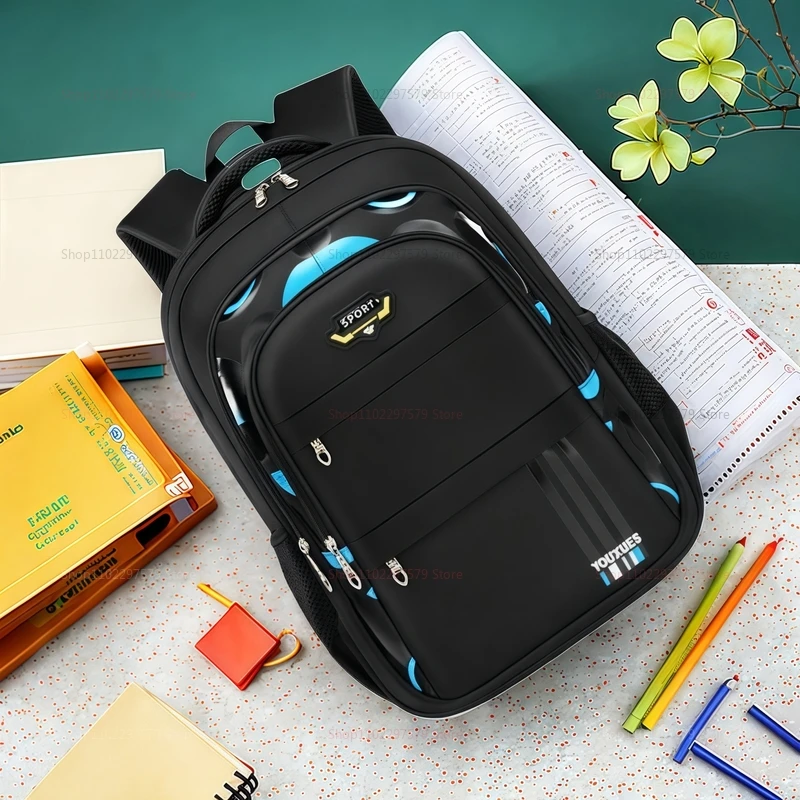 Sac à dos d'école léger pour enfants, pour garçons et filles de 1 à 12 ans, sacs décontractés de grande capacité pour l'école en plein air de 6 à 12 ans