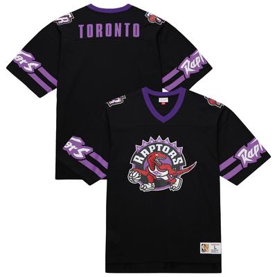 Toronto Raptors Mitchell & Ness Playmaker Mesh V-Ausschnitt-Oberteil – Herren Image
