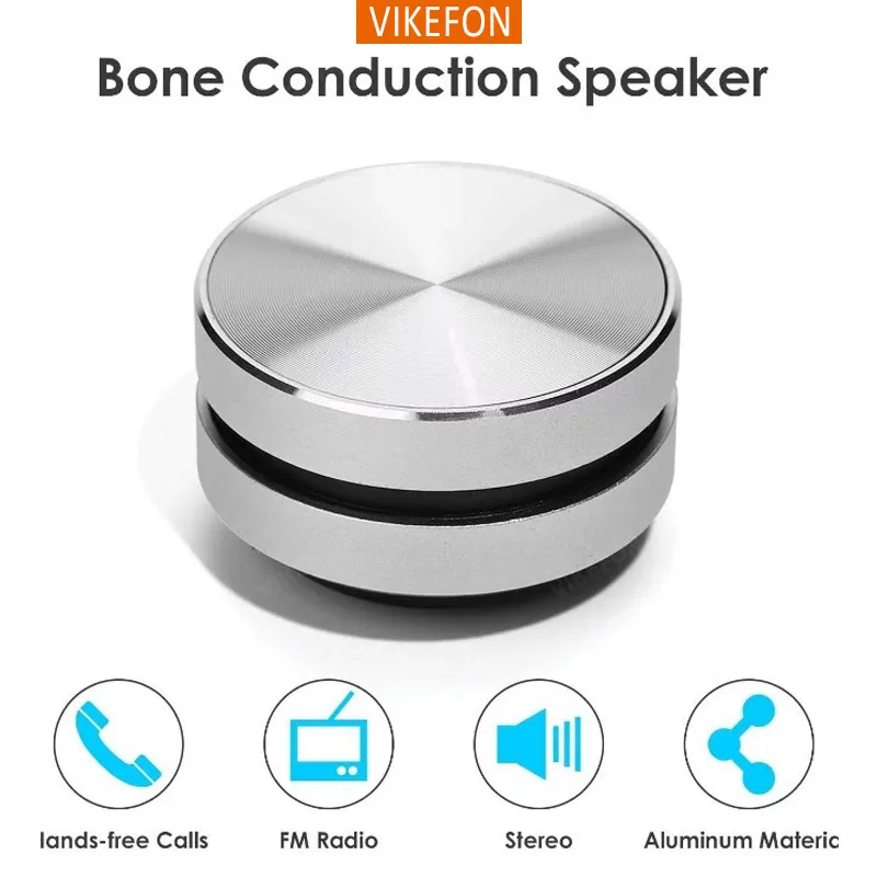 VIELLFON-Haut-parleur sans fil Hummingbird, Enceinte Bluetooth 5.0, Conduction, Son intégré, Stéréo, Portable, Mini Sophia Box, Micro