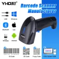 Scanner di codici a barre YHD-1100DB BT 1D 2D, lettore di codici a barre con connessione via cavo USB wireless Bluetooth 3 in 1, supporto Qr PDF417 EAN13