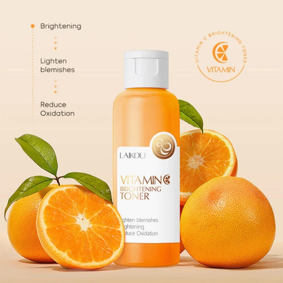 Vitamin C Brightening Toner 100ml Skin Care Hydrating Moisturizer for Glowing Skin with Antioxidant Properties Korean Skin Care