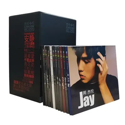 Genuine JAY Chou Album Complete Set Jay Chou 10th Generation 10th Anniversary CD Record Car 2023 Star Version