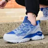 YRZL Herren-Turnschuhe, Laufschuhe, atmungsaktives Mesh, Herrenschuhe, flache Schuhe, lässige Herren-Sommersportschuhe, rutschfeste Wanderschuhe für Herren