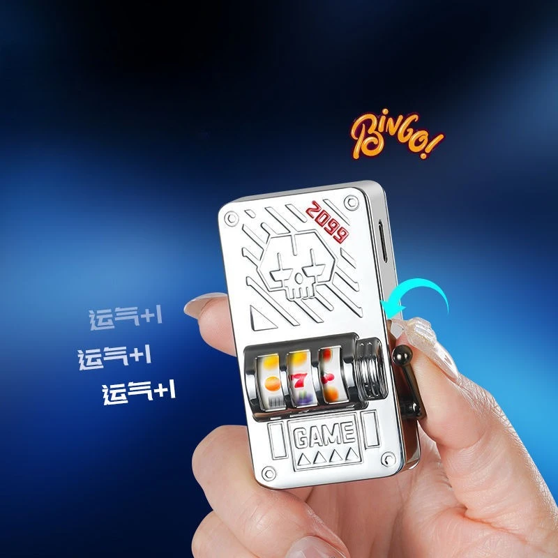 Neues intelligentes sprachgesteuertes Feuerzeug, winddichter interaktiver Lade-Joystick-Zünder, Zigarettenzubehör, Geschenk für Männer Image