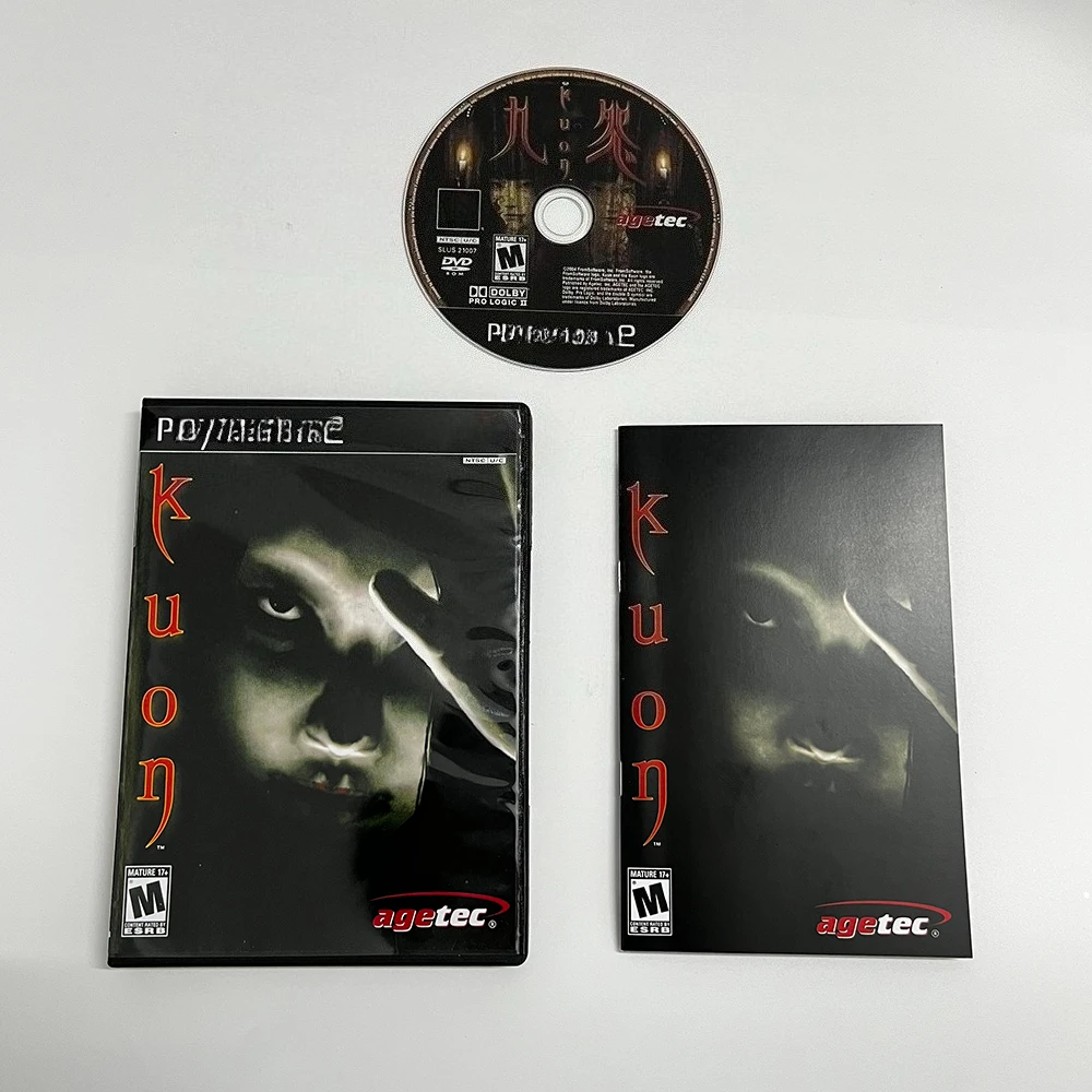 Retro-Spiel Kuon Copy CD für PS2 Burning Burn Disc mit manueller Disc Game Unlock Console Optischer Treiber Lesen CD anpassbar