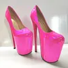 Extreme Plattform Pumps glänzend Metallic Gold rot Rose rot Frauen Männer 19/22/30cm High Heels Fetisch Pole Dance Foto Schuhe Größe 34-50
