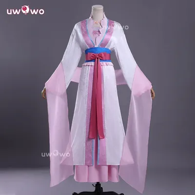 UWOWO Collab-Serie: Anime Thee Apotheker Diariess Plus Size Lishu Hanfu Cosplay Kostüm XS-3XL Halloween-Kostüm Image